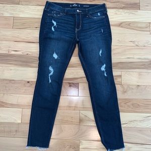 Distressed Hollister jeans